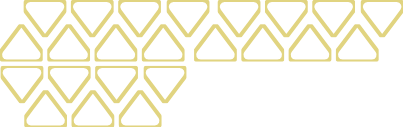 Yellow half diamond patter on transparency
